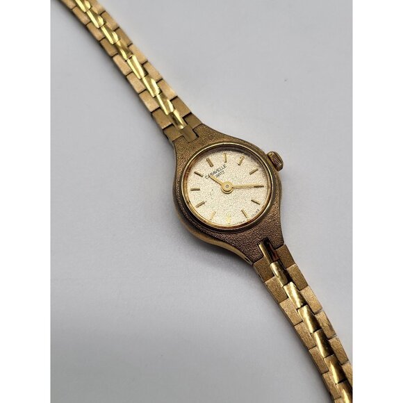 Bulova Accessories - Bulova Watch Co. Caravelle Quartz Gold Tone Women's Watch Dainty Thin VTG